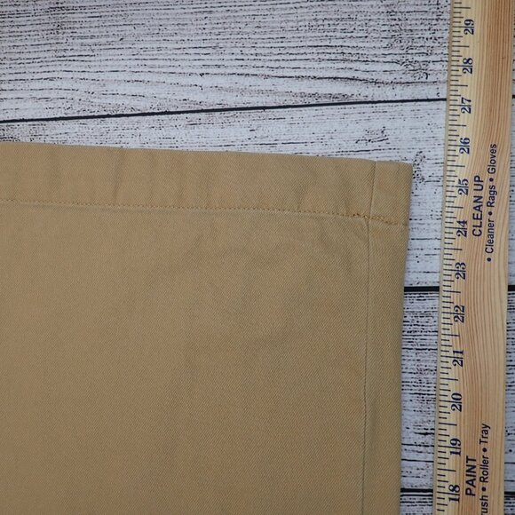 Kensie Jeans Womens 4/27 Wide Leg Paperbag Denim Cropped Pants - Picture 12 of 12